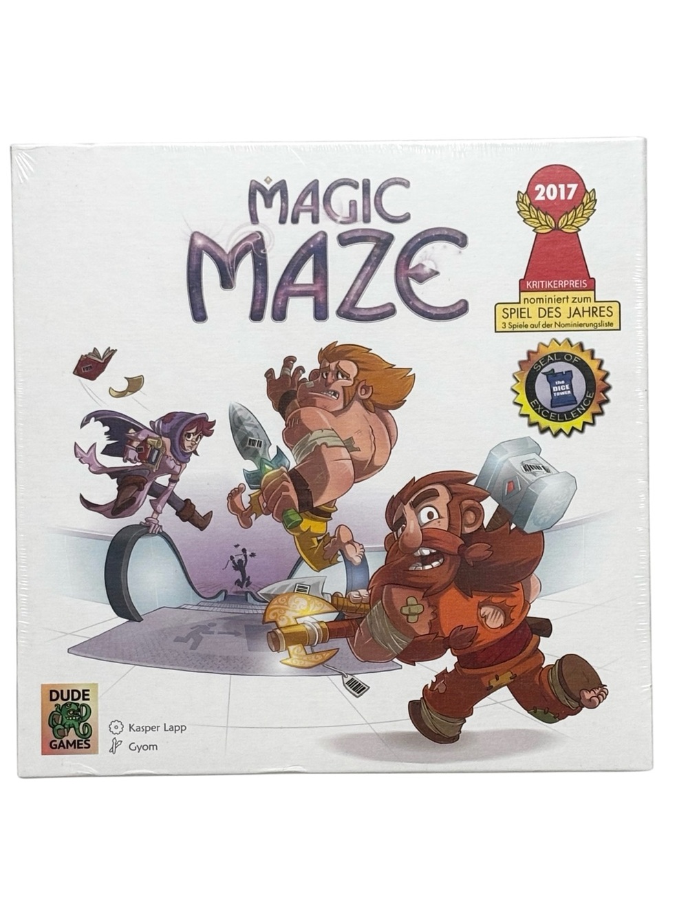 NEW Factory Sealed Magic Maze 2017 1-8 Player Board Game for Ages 8 & up